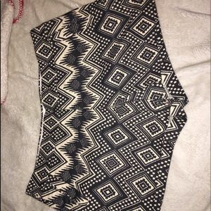 Tribal Print J. Crew shorts